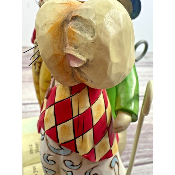 Vintage Jim Shore Caroling Cats Christmas Heartwood Creek 2008 Box 4010897 - Picture 15 of 16